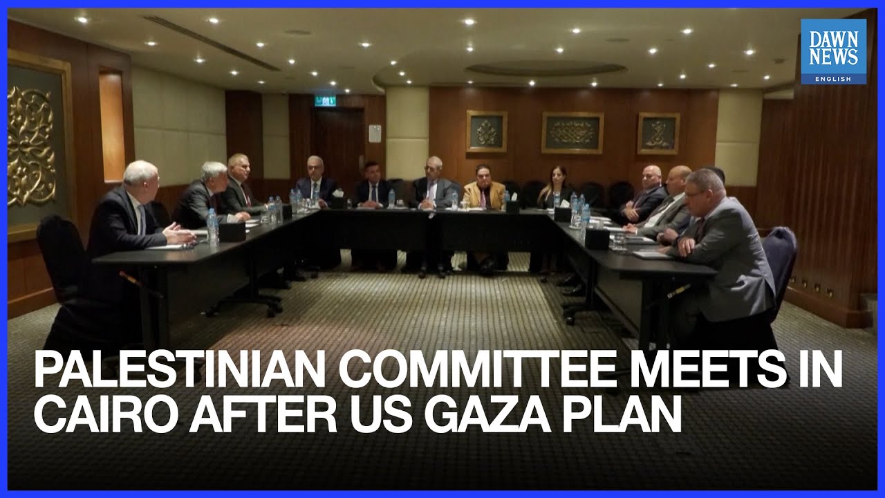 Palestinian Committee Meets In Cairo, Days After US Launches Gaza Plan's Second Phase