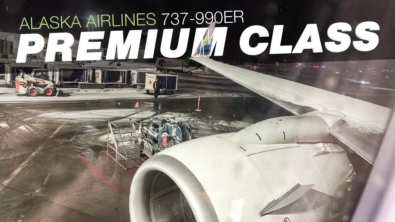 Alaska Airlines 737-990ER - Anchorage to Los Angeles - Premium