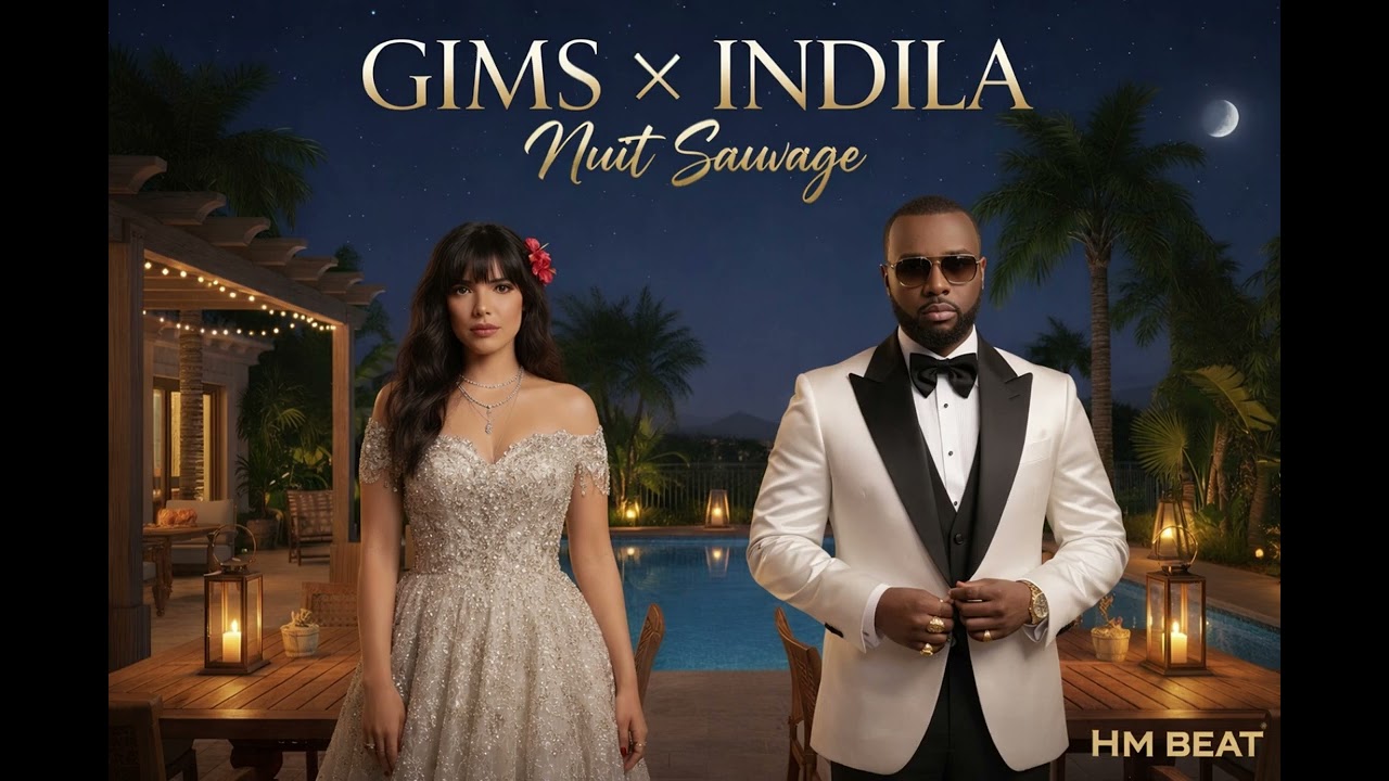 GIMS, INDILA – Nuit Sauvage | Official Afro Soul