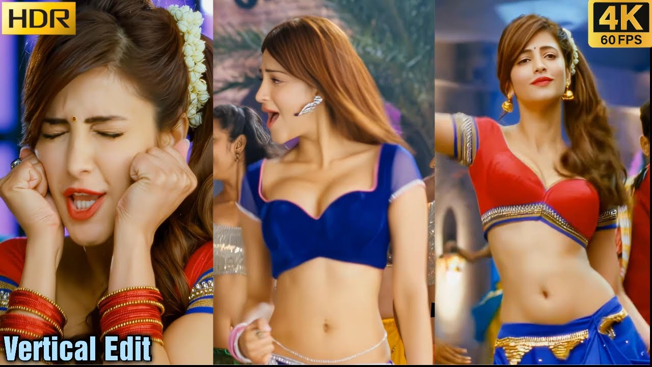 Shruti Hassan | Pimple Dimple Full Video Song - Yevadu Video Songs | Vertical Edit | 4K60FPS