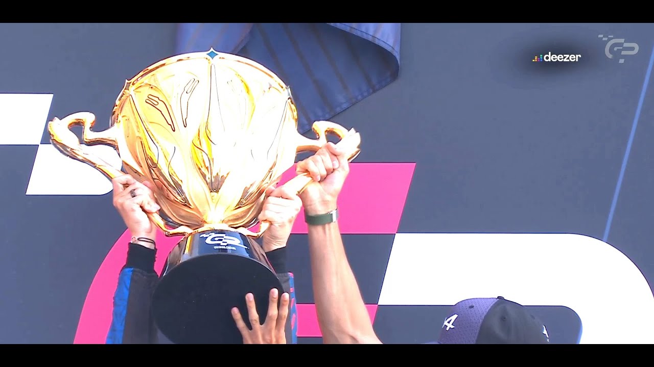 Podium du GP EXPLORER 2