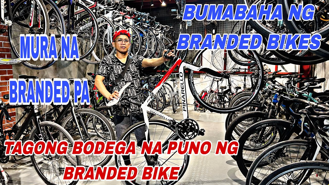 BUMABAHA NG MURANG BRANDED BIKES MURA NA NEGOTIABLE PA TAGONG BODEGA NG BRANDED BIKES