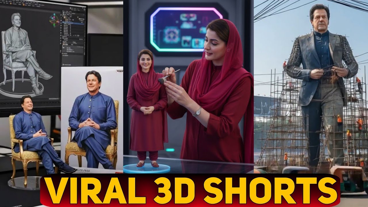 How to Make Trending AI Photos | Ai 3D Models | Viral Ai Shorts.