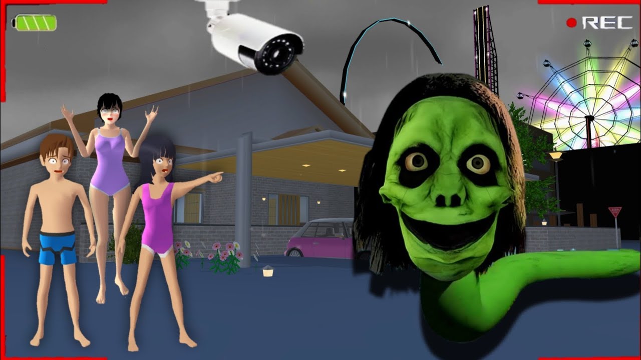 YUTA MIO PANIK! ULAR ALPHA TERTANGKAP CCTV di Depan Rumah 😱| Sakura School Simulator Horror Story 👺