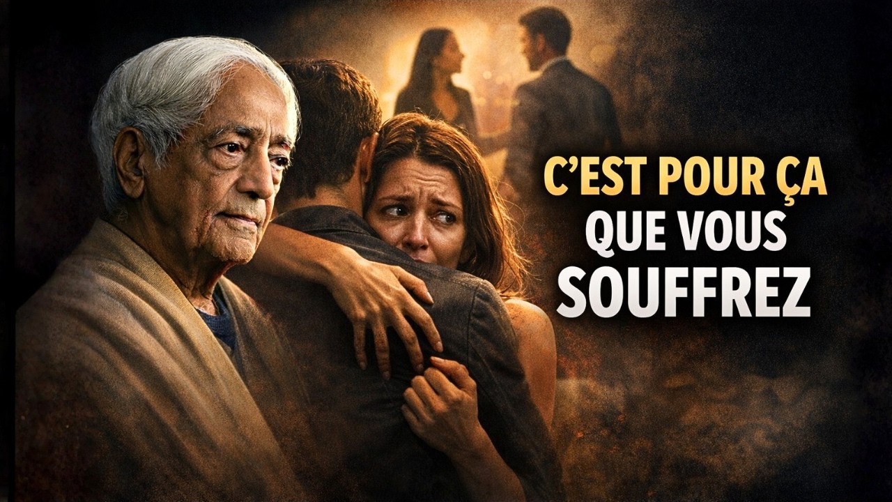 Vous n’aimez pas, vous vous attachez | Krishnamurti