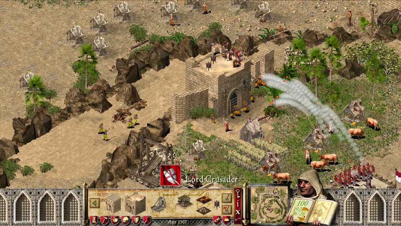 Stronghold Crusader HD Game-play Part 12 - 1