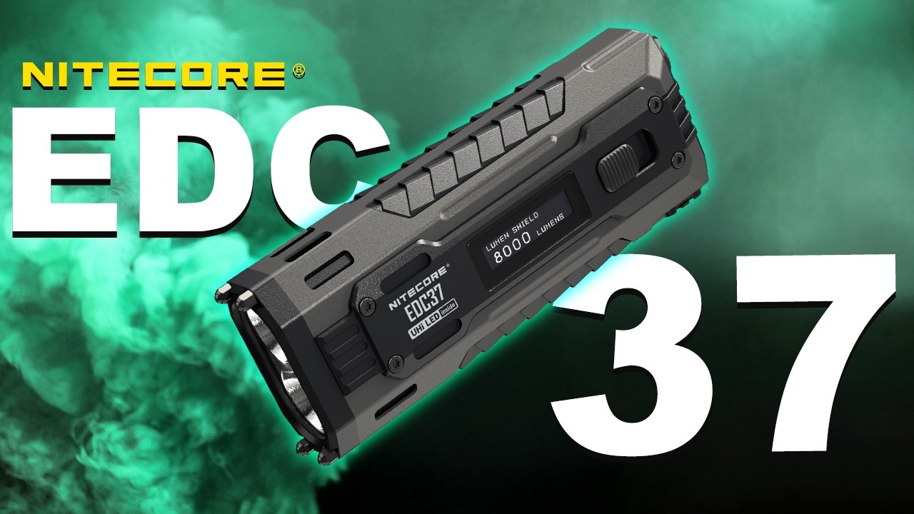 Handheld Sun in your Pocket | The Nitecore EDC37