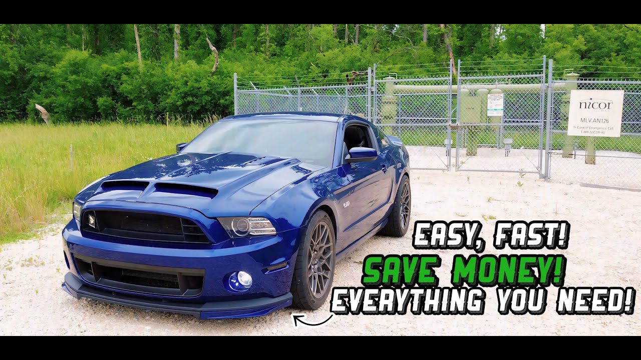 BEASTLY 13-14 Mustang GT500 Front Bumper Conversion! | Install