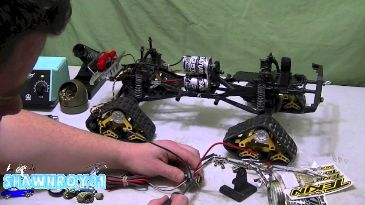 Axial SCX10 dual motor upgrade