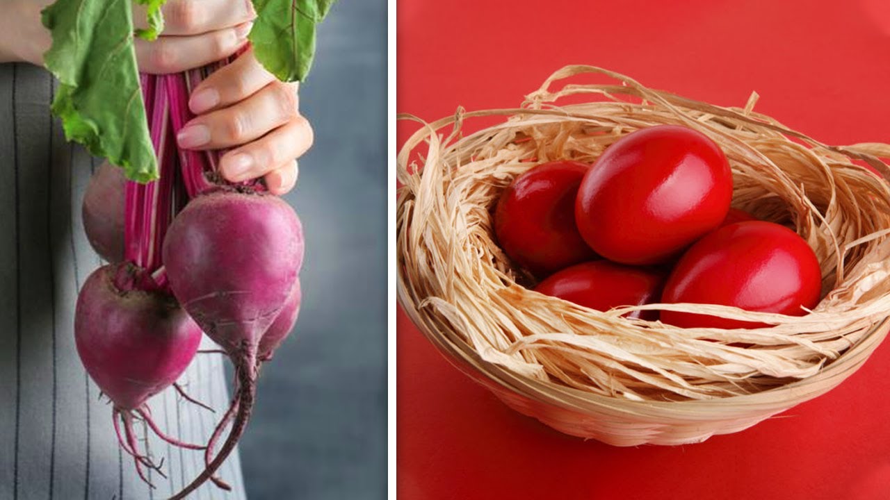 👍 How to quickly color Easter eggs - the magic of red beets will surprise you