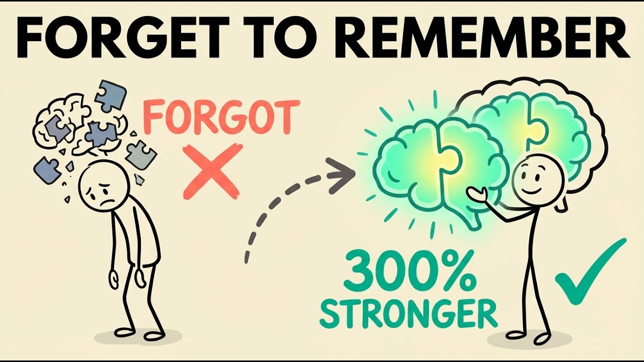 Why Forgetting (Then Relearning) Makes Memory 300% Stronger