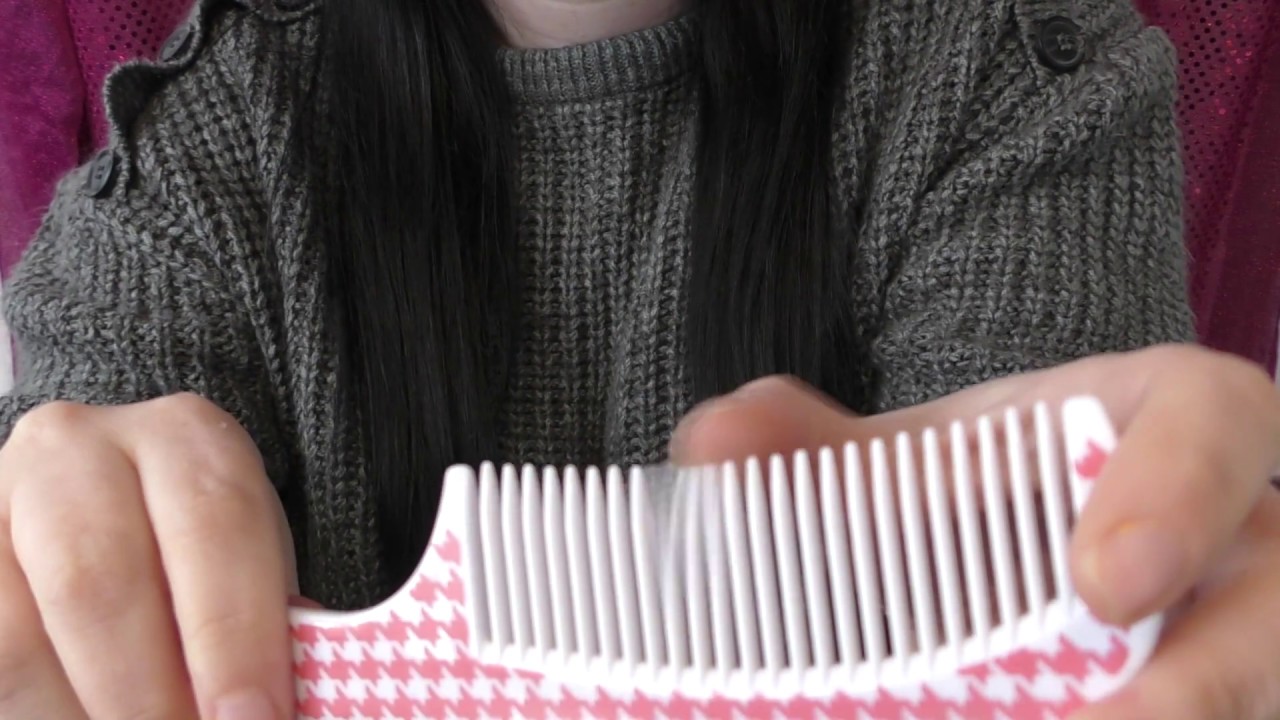 Asmr - Brushing / Combing The Camera  / Hand Movements - Soothing & Relaxing