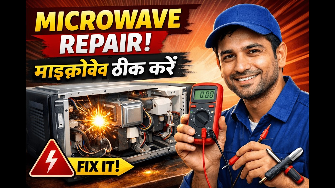 Microwave Service & Repair | Magnetron, Fuse, PCB Problem Solution | Doorstep Service