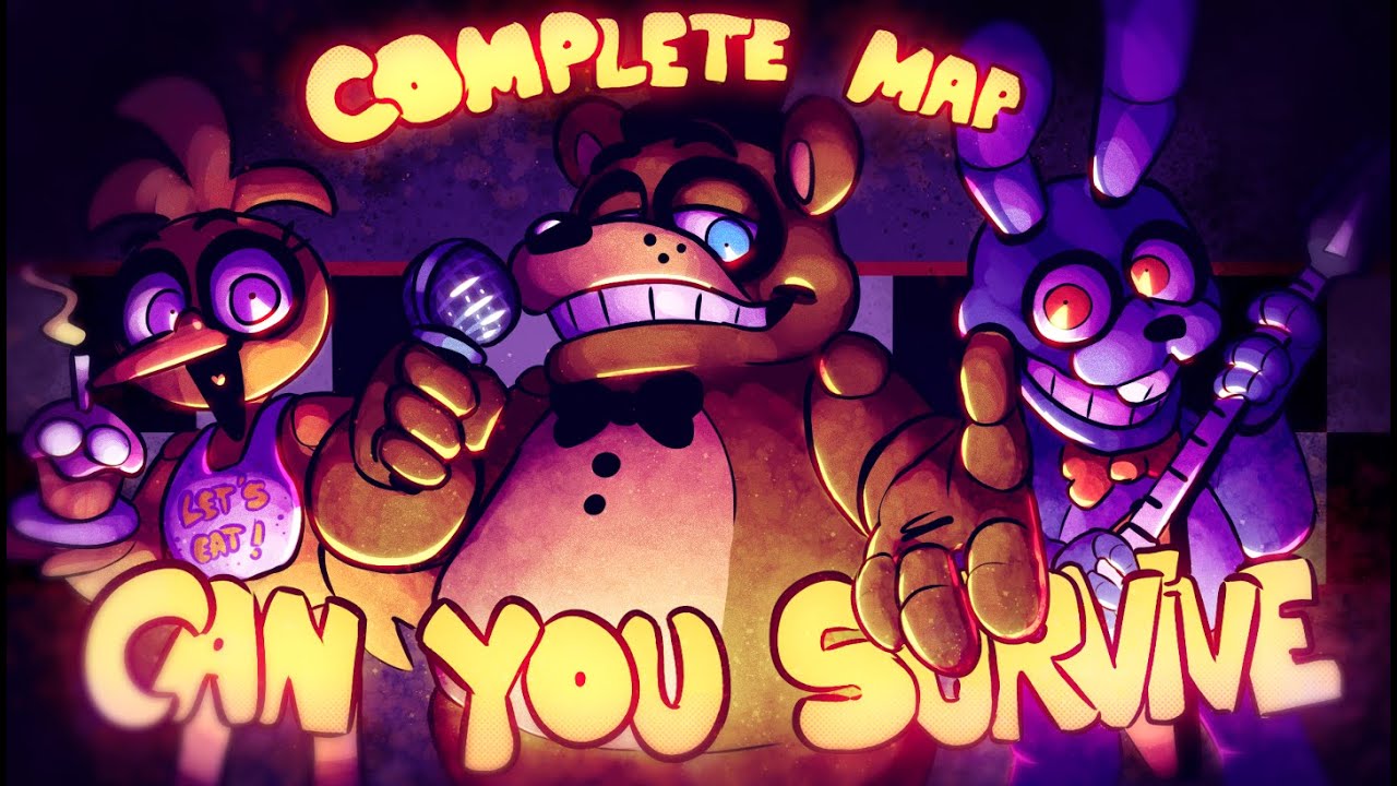 Can You Survive (Complete 10 Year FNAF Anniversary MAP)