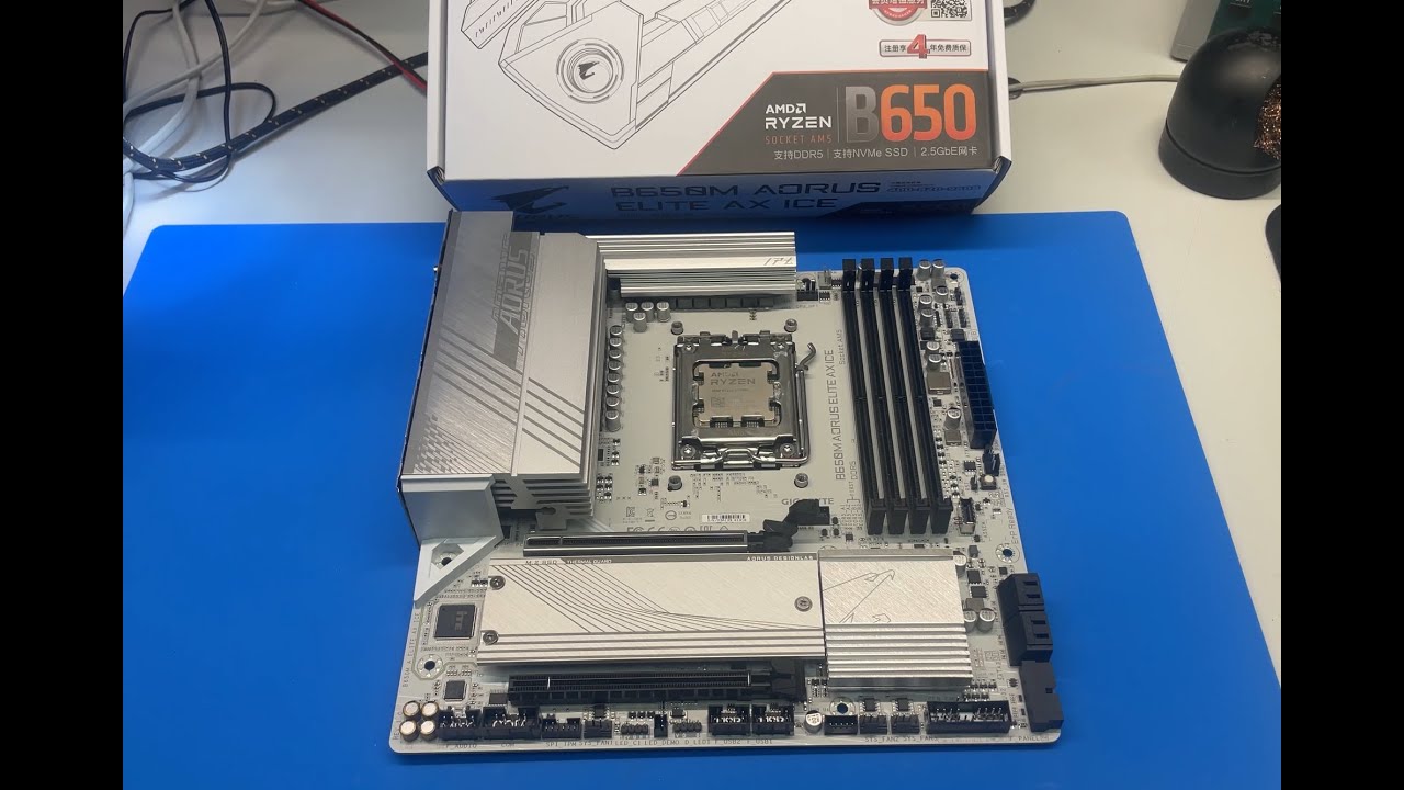 Дешевая AM5 плата с AliExpress/Wildberries🤦‍♂️ Замена хаба феном😳 Gigabyte B650M AORUS ELITE AX ICE👍