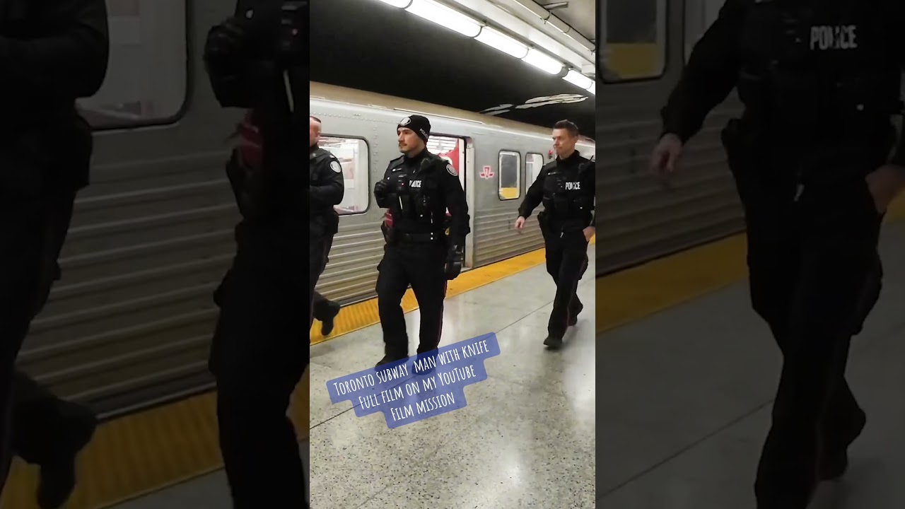 Man with 12 inch Knife arrested on TTC Subway