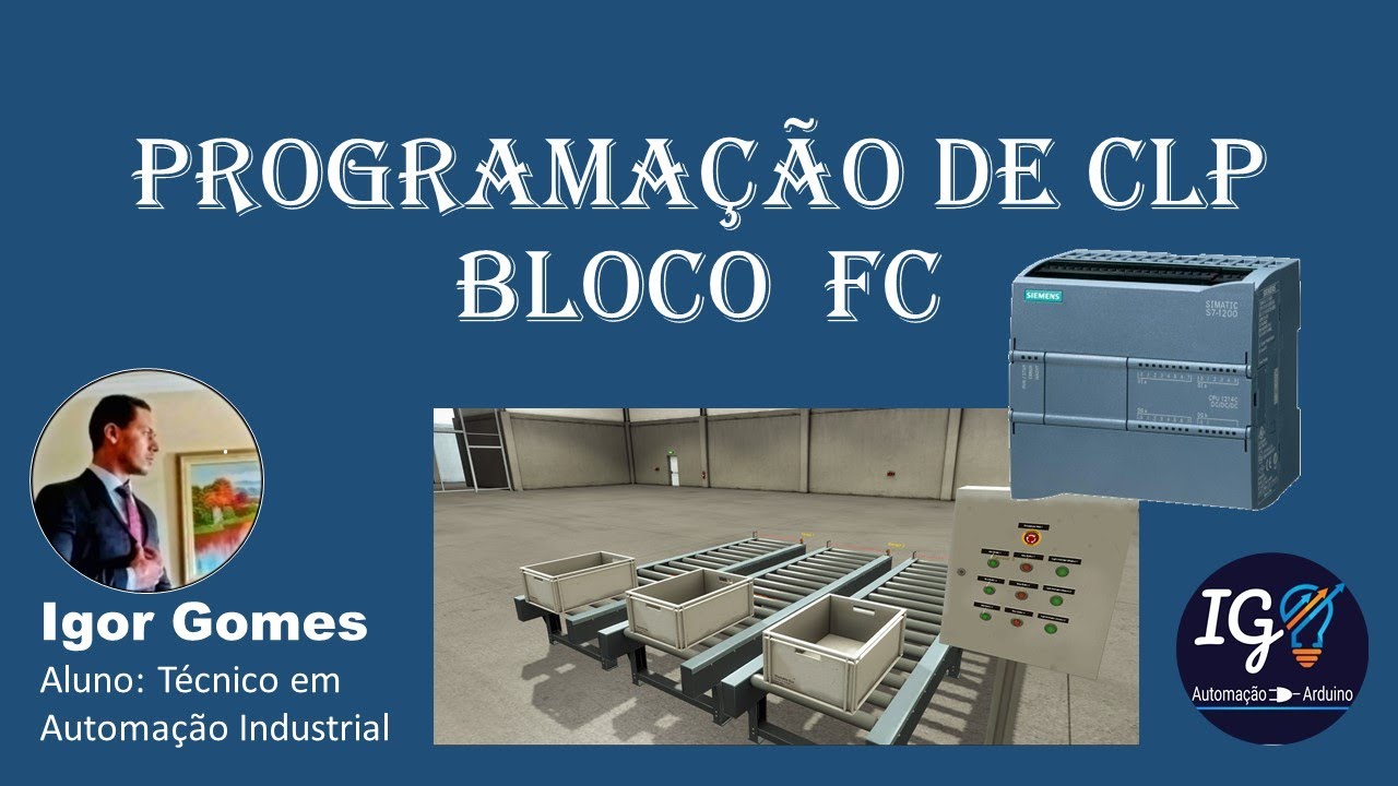 PROGRAMAÇÃO DE  CLP - BLOCO FC