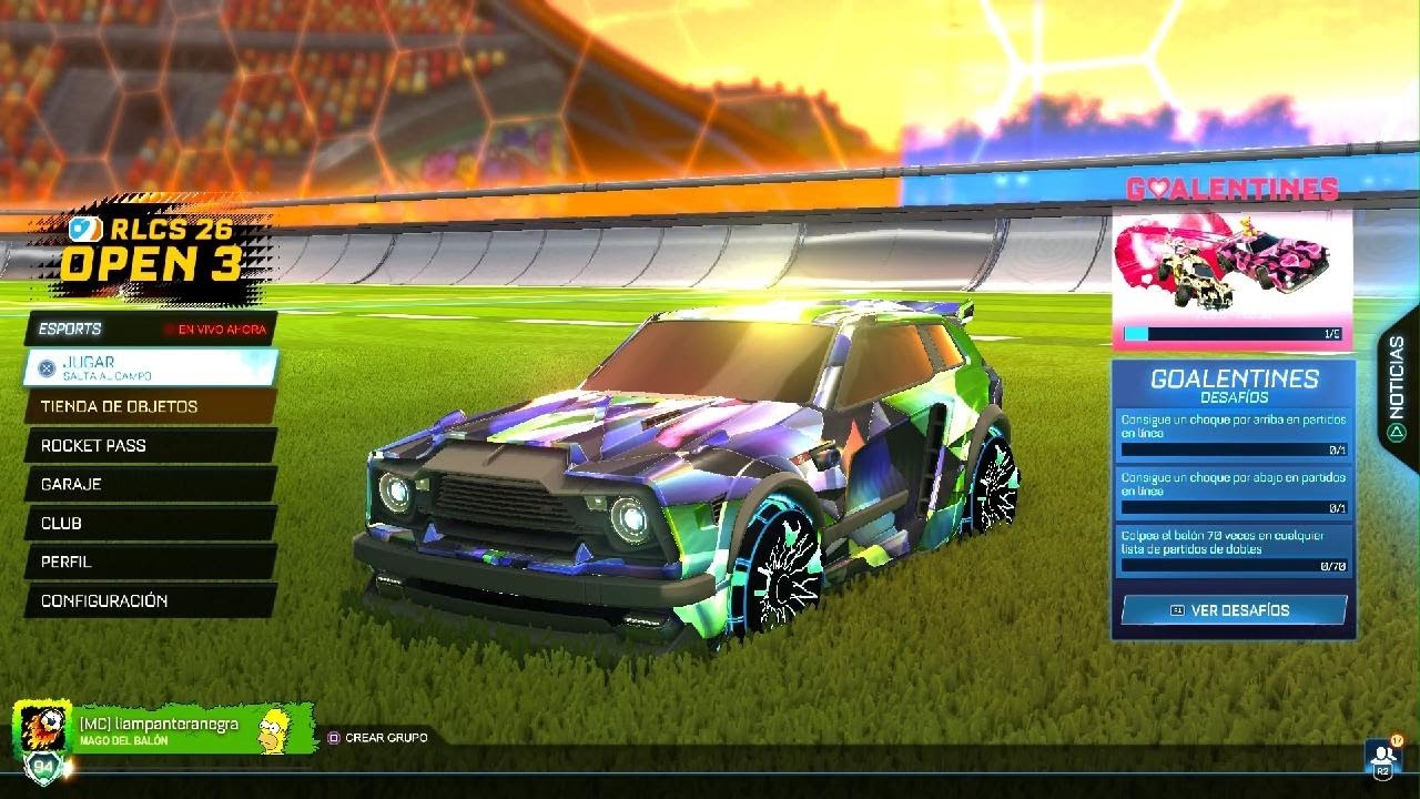 Rocket League subiendo