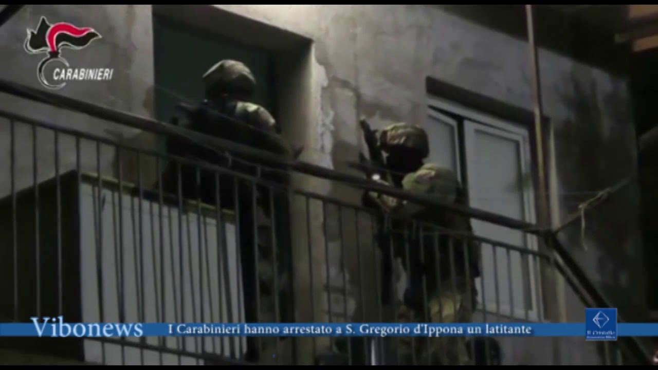 I Carabinieri hanno arrestato a S  Gregorio d'Ippona un latitante