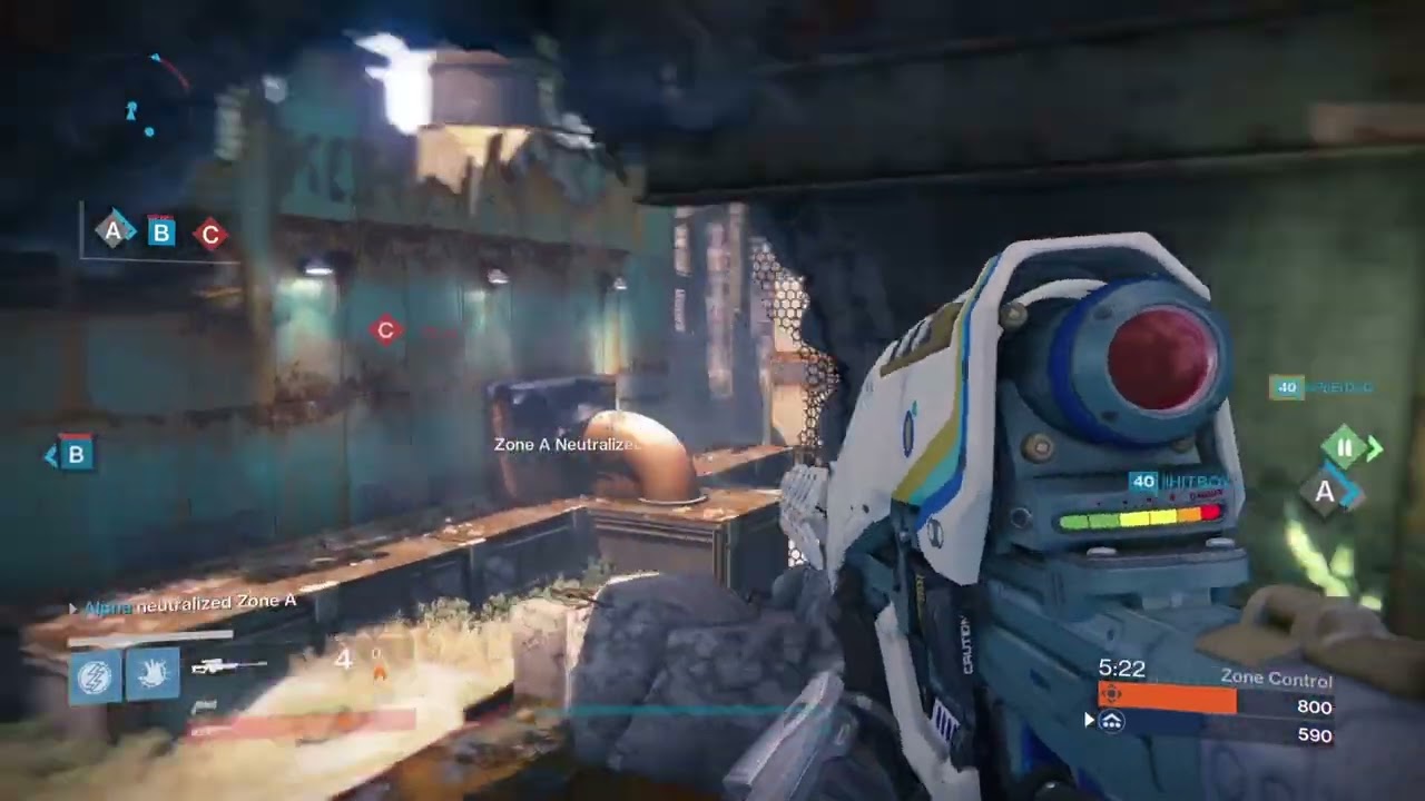 Blue Hand Cannon Ice Breaker combo LOL
