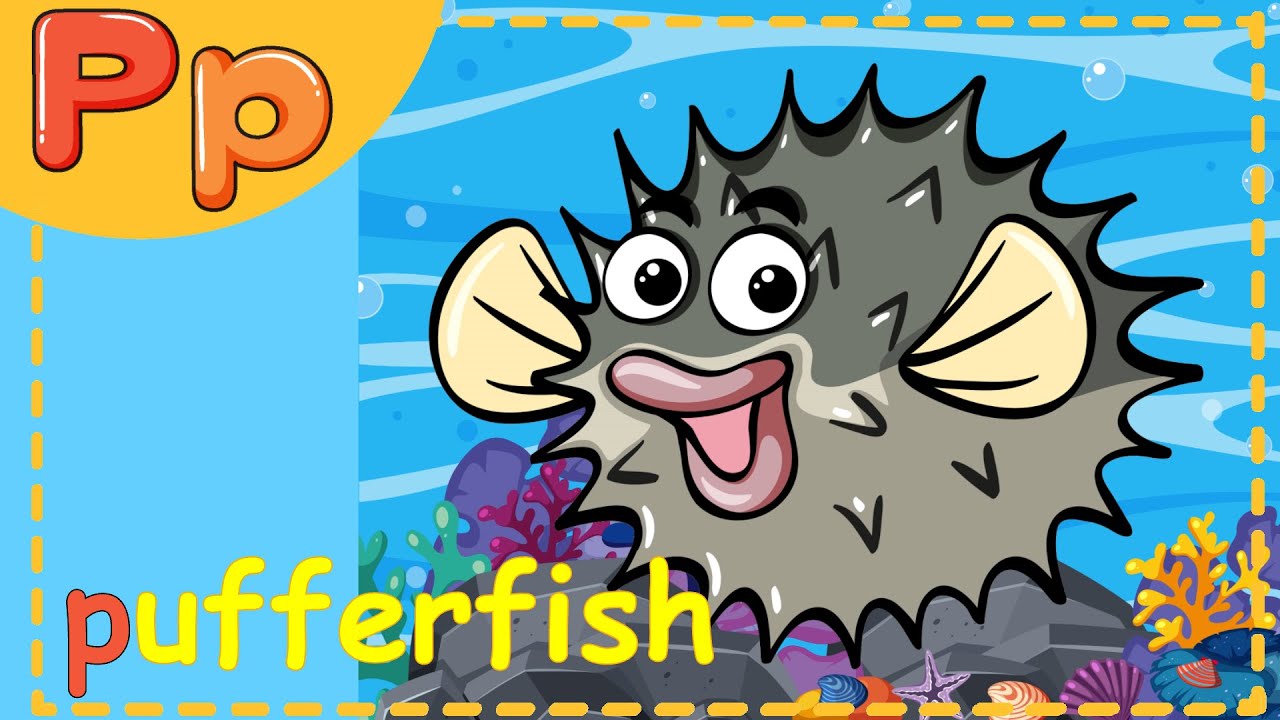 P for Pufferfish Phonics Song | Kidzstation