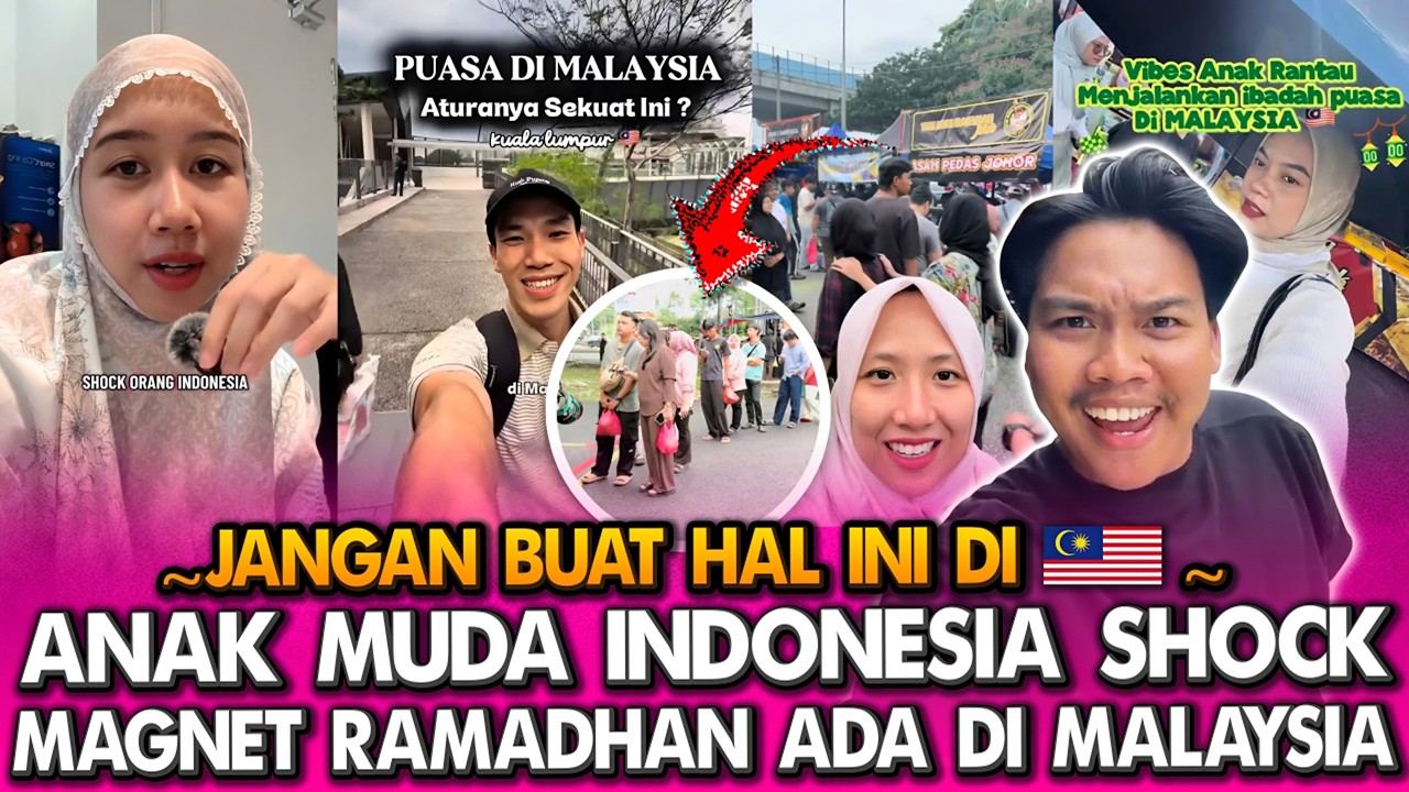 TERNYATA INI YANG BUAT RAMADHAN MALAYSIA BERBEZA! 🇲🇾✨ Orang Indonesia Sampai Takjub!