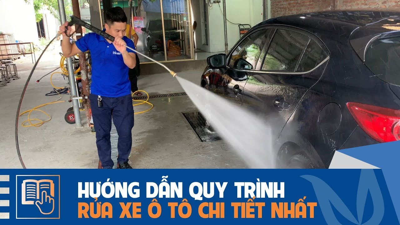 Hướng dẫn quy trình rửa xe chi tiết cho khách hàng tại Đông Anh - Hà Nội | Duy Thành Auto Detailing