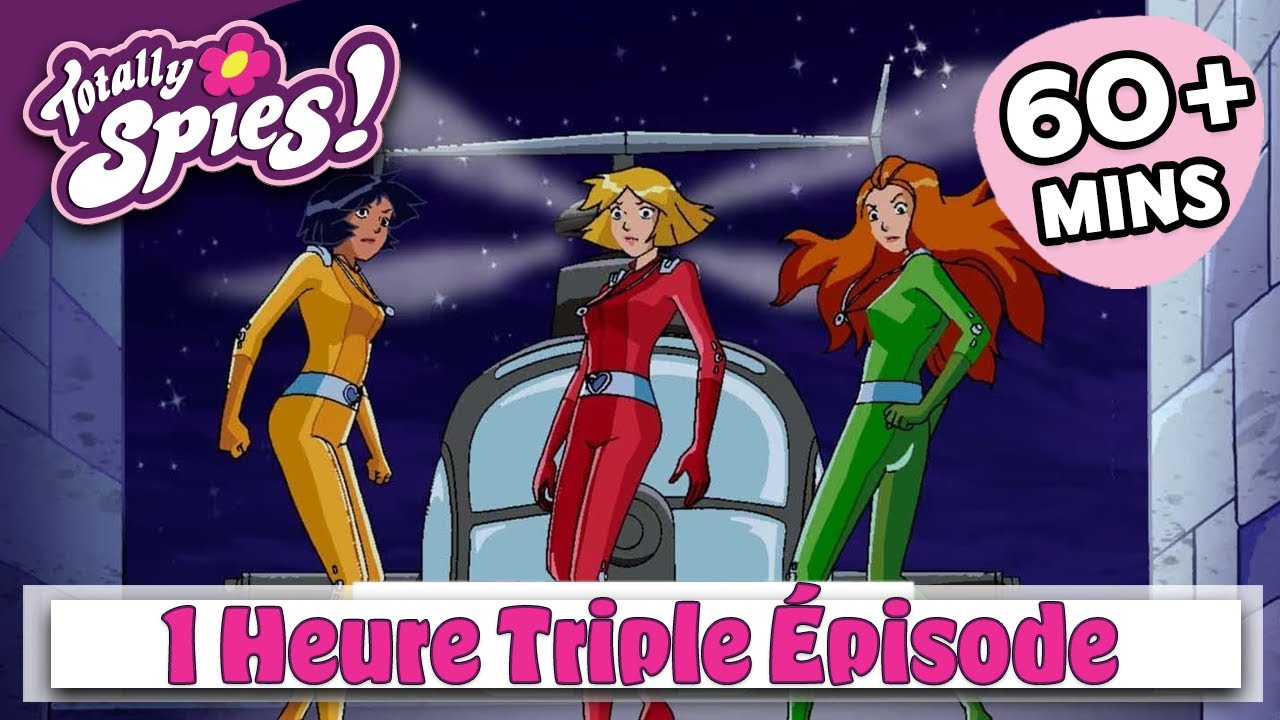 Les Robots Contre-Attaquent | Totally Spies ! Français 🇫🇷 Saison 2 Épisodes 14-16 | 1 Heure Épisode