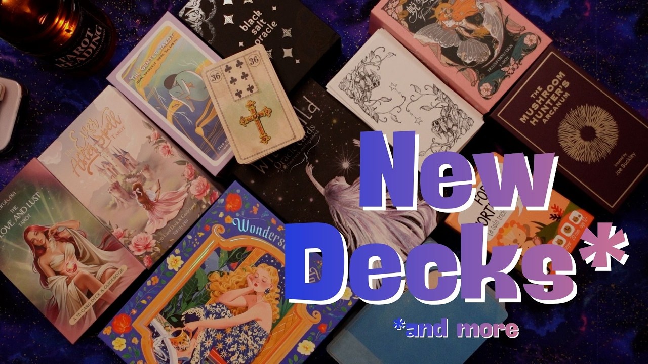 TAROT AND ORACLE DECK HAUL | Recent Deck Roundup | March 2026