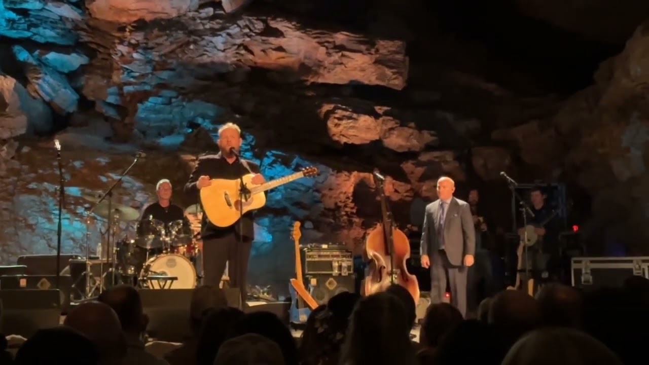 Dailey & Vincent - Talk about suffering  (inside a cave) - beautiful gospel song