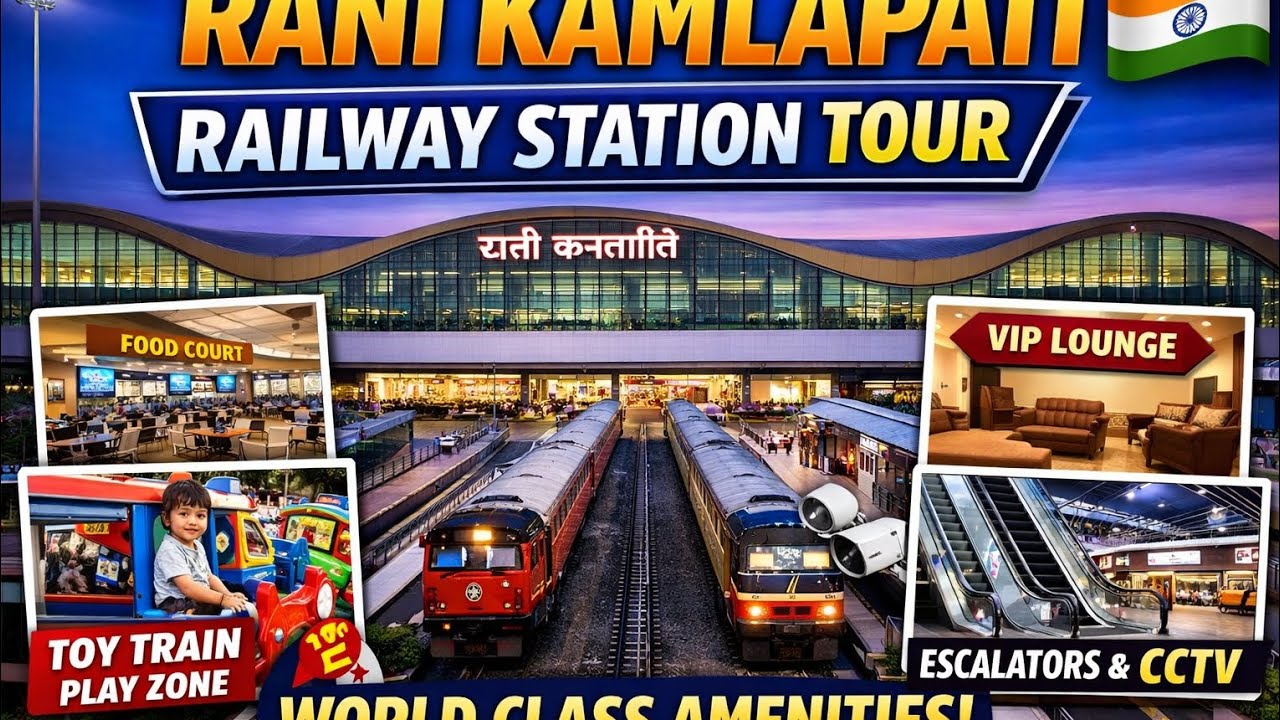 Ranikamlapati station dekhiye 