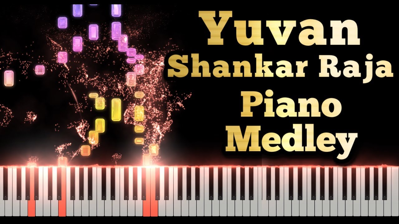Yuvan Shankar Raja Piano Medley | Mashup | U1 | Tutorial | Adithyha Jayakumar