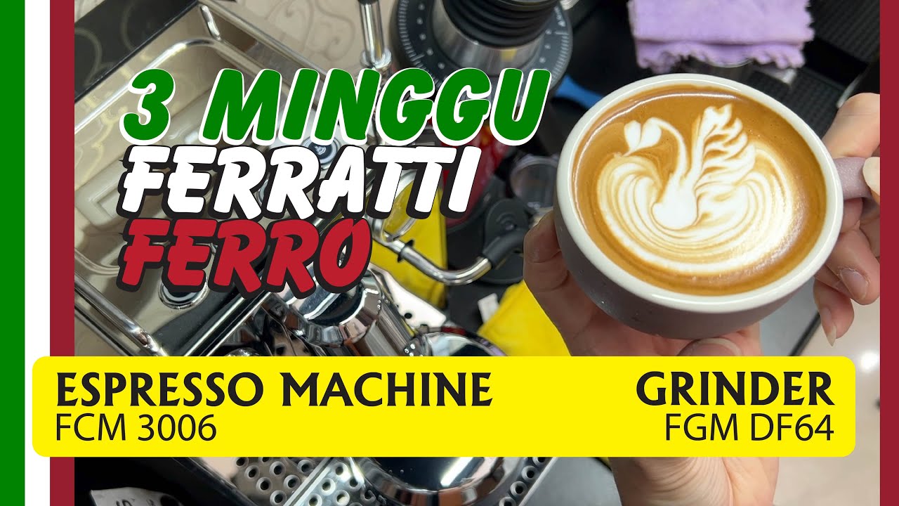Ferratti Ferro FCM3006 FGM D64 selama 3 Minggu Pakai
