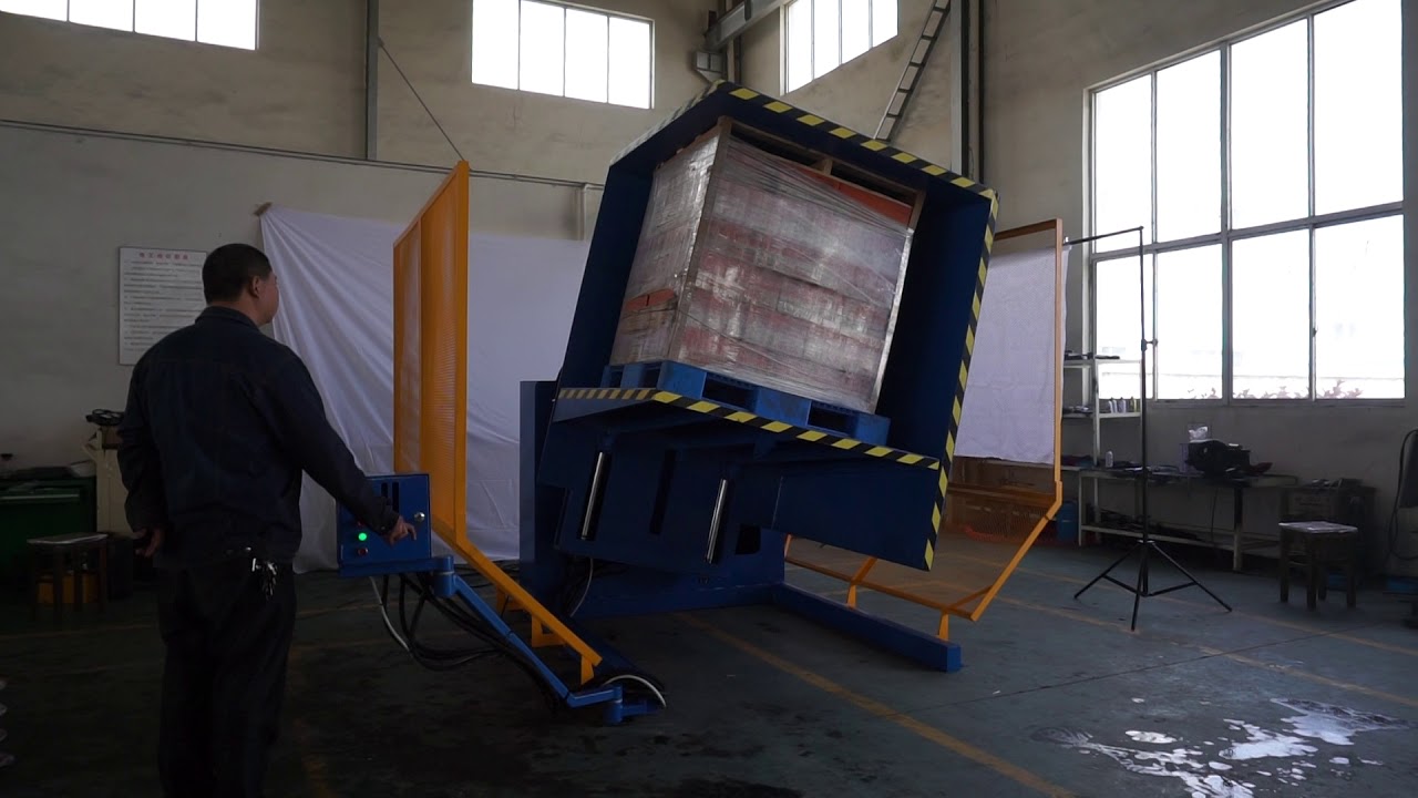 pallet inverter /pallet rotator/ rotador de paleta/inversor de paleta