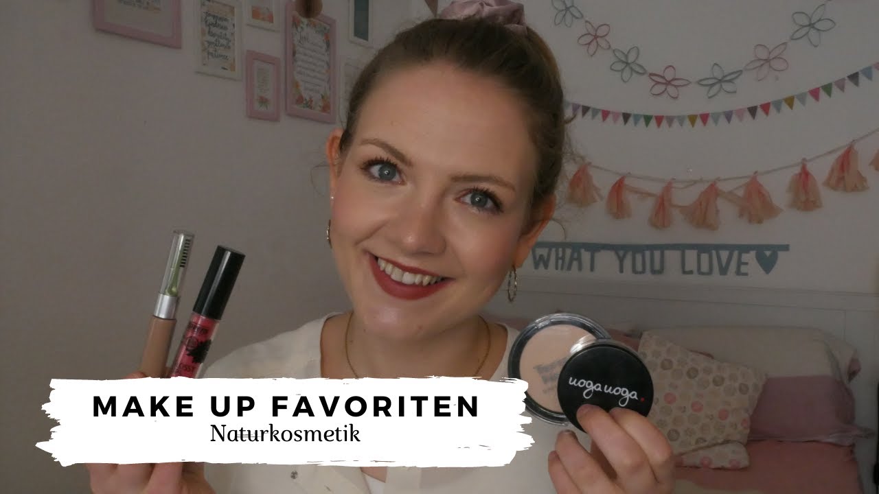 NATURKOSMETIK MAKE UP FAVORITEN // So gut wie konventionelle Kosmetik oder besser! // annanas beauty