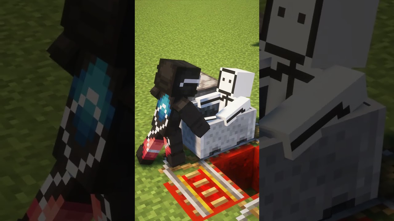 mi nuevo experimento ANIMADO #minecraft #shorts