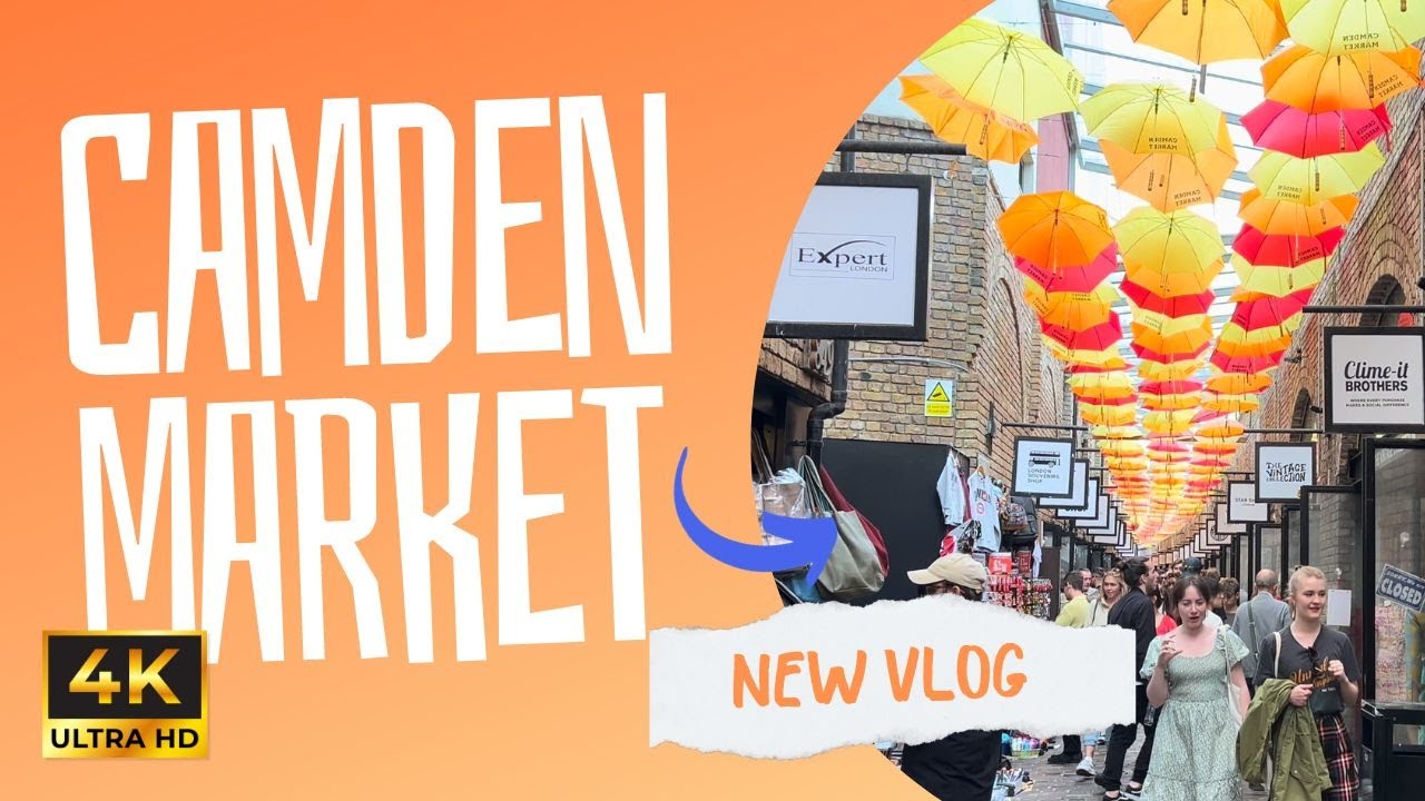Discovering Vibrant Vibes in Camden Market London | DeVLog