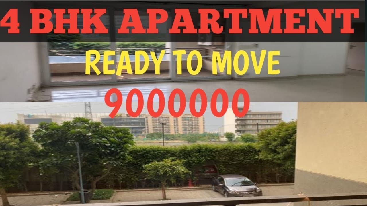 4 BHK APARTMENT AVAILABLE FOR SALE READY TO MOVE SOCIETY 90 Lack 🤑