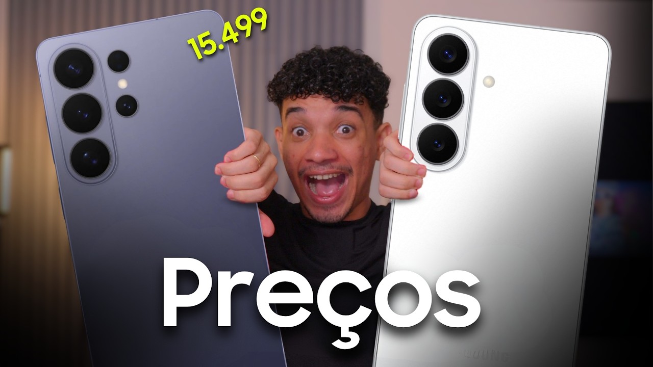 VAZOU TUDO! Supostos PREÇOS da Linha Galaxy S26 no BRASIL