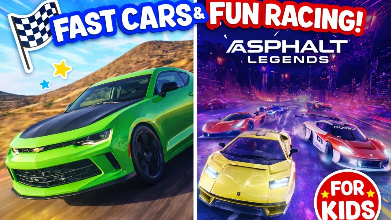Fast Cars & Fun Racing! Asphalt Legends gameplay!