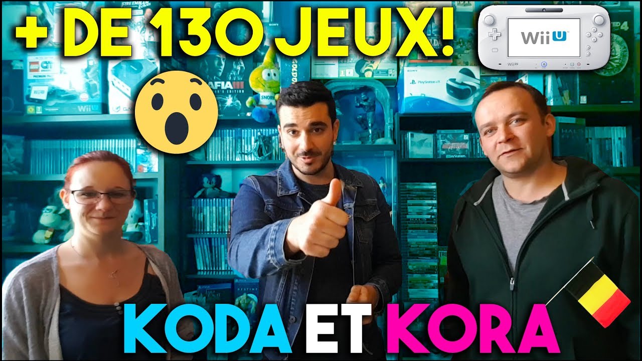 ILS VEULENT TOUS LES JEUX WII U! (La Collection énorme de Koda et Kora)
