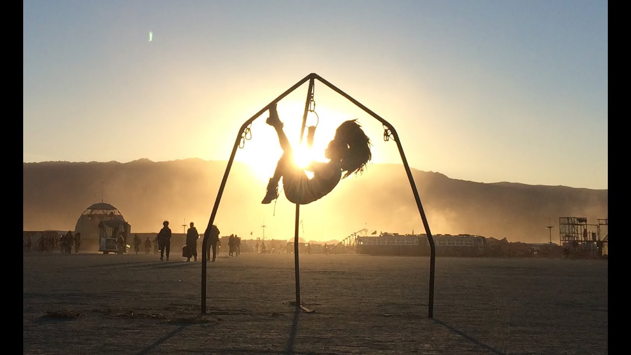 Burning Man Rope Suspension
