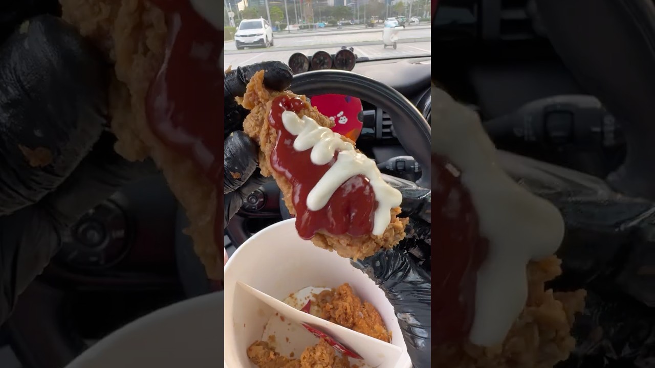🍗 Philippines🇵🇭 Vs. America🇺🇸 Vs. Saudi🇸🇦 Who Wins Fried Chicken King Crown ?!! 😍👑  #foodie