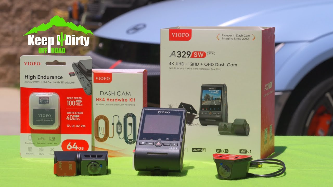 New Waterproof 4k Dash Cam - Viofo A329SW