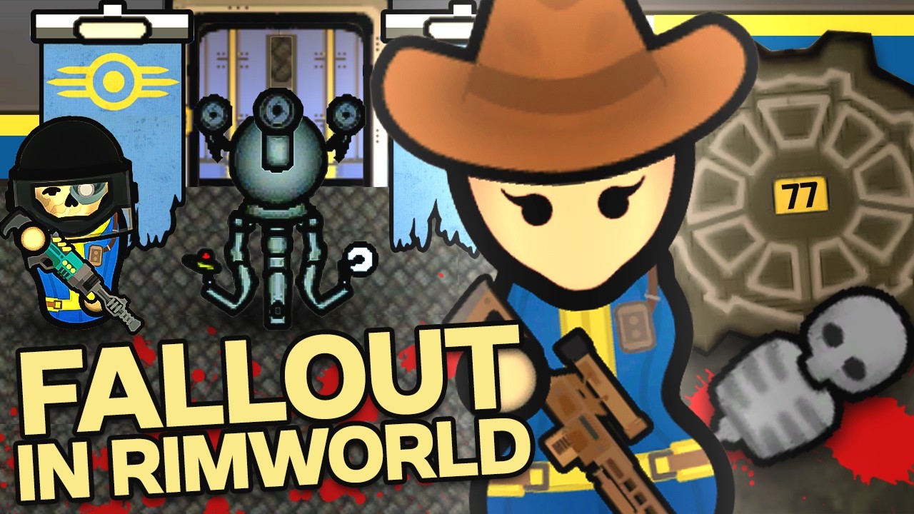 I Turned Rimworld Into 2D Fallout...