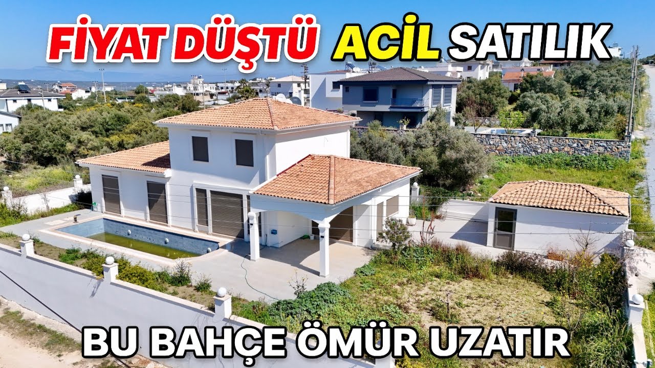 Fiyat D&uuml;şt&uuml; Yeşiltepede 700 m2 Arsa İ&ccedil;inde L&uuml;ks Villa &Ouml;mr&uuml;n&uuml;z&uuml; Uzatır (D-91)