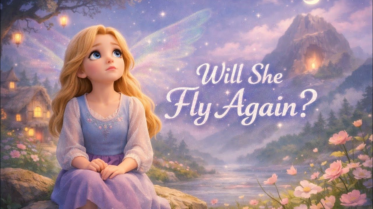 A fairy without magic🪷| magical story ⭐|#disney #bedtimestories #magic #fairytales #viral 