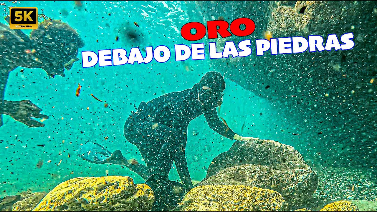 MIRA LOS MALABARES QUE HACEMOS PARA BUSCAR ORO EN EL MALECÓN DE SANTO DOMINGO