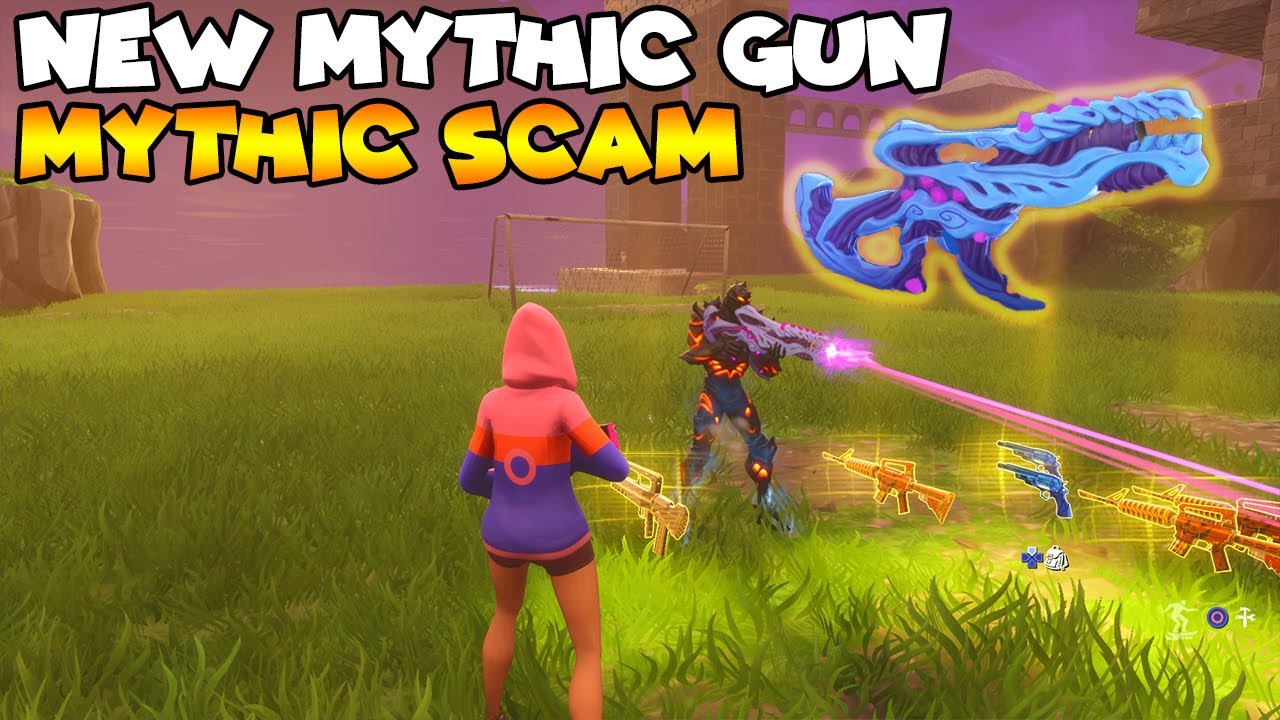 Richest Scammer Drops NEW MYTHIC GUNS! 💯😱 (Scammer Gets Scammed) Fortnite Save The World