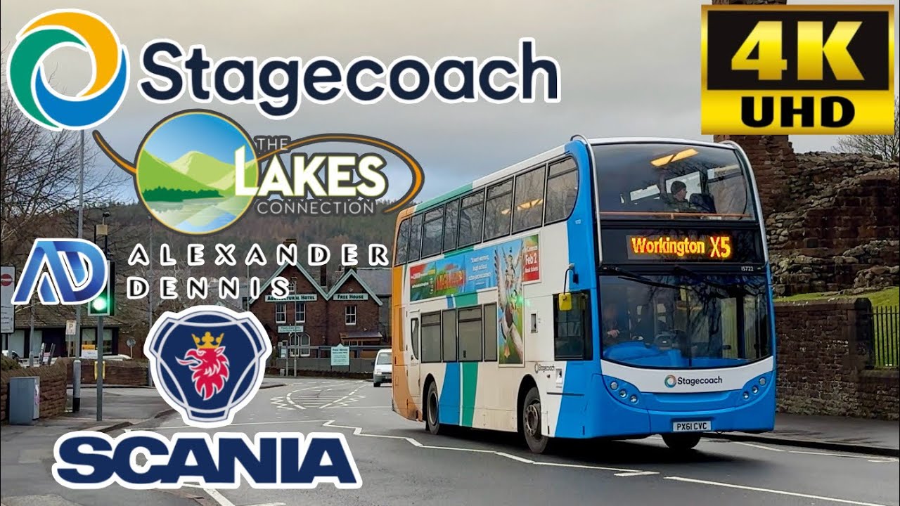 [Stagecoach Cumbria: X5 Workington to Penrith via Lake District & Keswick] ADL E400 Scania N230UD